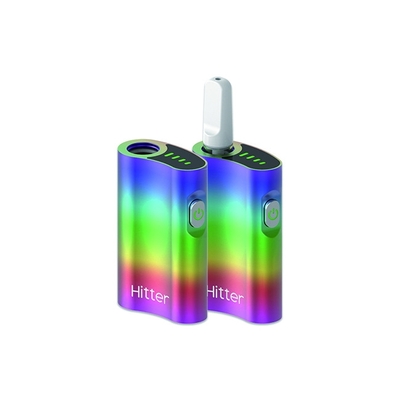 La cámara curvada metal ajustable de la batería del voltaje CBD Vape precalienta 550mah 4.2V