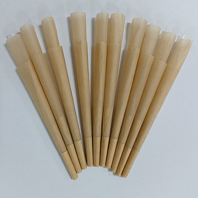 Filtro blanco de Brown 30m m del cono privado de Logo Printed Hemp Pre Roll