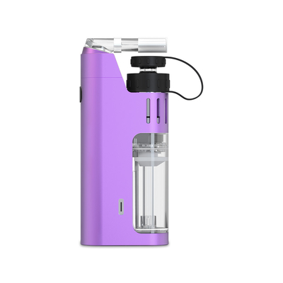 boquilla de Pen Cbd Oil Curved Glass del vaporizador del concentrado 3000Mah 18650