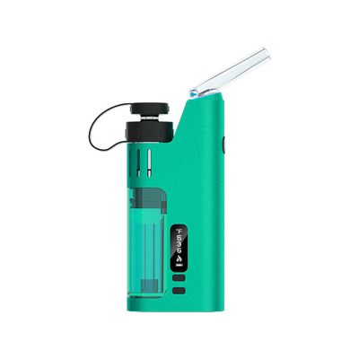 Vaporizador háptico Pen Smart E Rig With Glass Water de los concentrados de la cera de la reacción