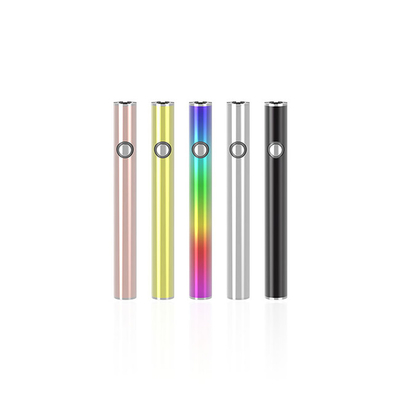 Batería recargable 350mah USB micro de 510 hilos del aceite de CBD THC