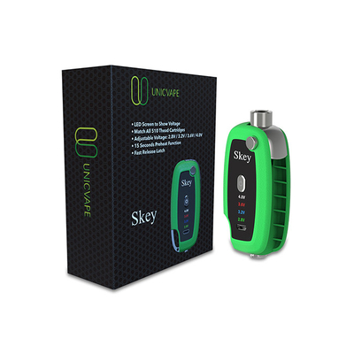 510 mini CBD Vape Batttery carga por USB micro 3.2V del equipo 500mah del hilo