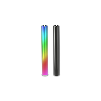 El arco iris Buttonless delgado precalienta la carga micro de la batería 350mah USB de Vape
