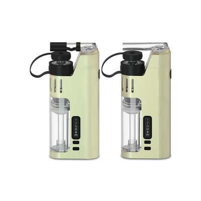 2 en 1 pelele de cristal del dispositivo de Smart E Rig Concentrates Vape Pen Battery del aceite que fuma