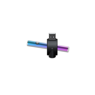 Delgado precaliente la parte inferior recargable de la batería de CBD grabó a Logo Vape Pen