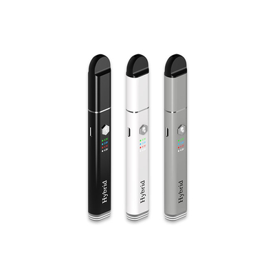 Precaliente la bobina híbrida 650Mah del cuarzo de Cbd de la pluma del vaporizador de la cera del concentrado