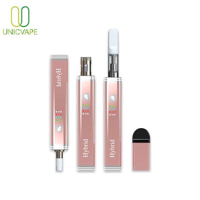 Cbd híbrido 4.3V 650mah de Pen Preheat del voltaje del vaporizador variable del concentrado