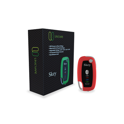 Llavero portátil que fuma 510 voltaje variable de la batería de la batería CBD Vape del hilo
