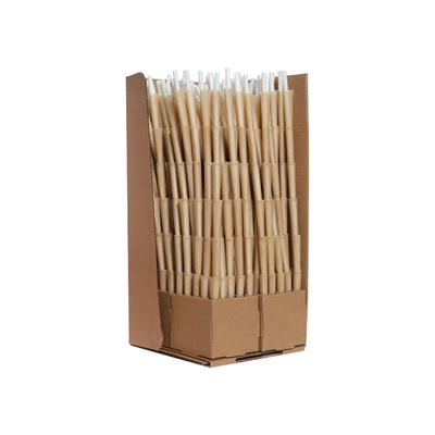 Los conos pre rodados modificados para requisitos particulares de 109m m secan el papel de arroz de las hierbas con Brown