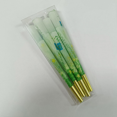 Filtro blanco de Brown 30m m del cono privado de Logo Printed Hemp Pre Roll