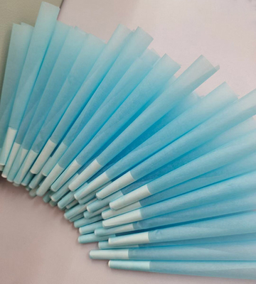 Hierbas secas del cono de Logo Printed Customized Pre Roll 98m m ultra finos