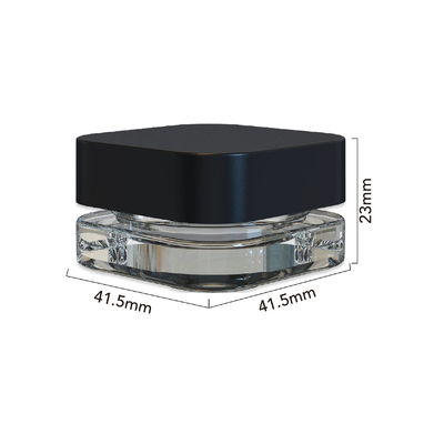 Los tarros de cristal del lenguado de la pequeña cera concentran la categoría alimenticia del envase 5ml 7ml 10ml