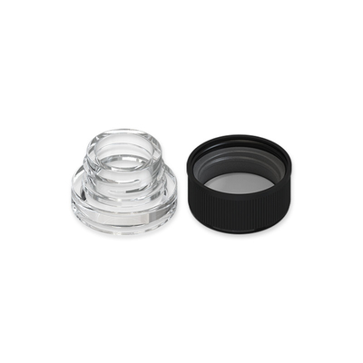 El fragmento del cosmético de la resina de la cera concentra el cartucho de Vape que empaqueta el tarro de cristal de 5ml 7ml 9ml